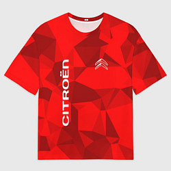 Футболка оверсайз мужская Citroёn - logo, цвет: 3D-принт