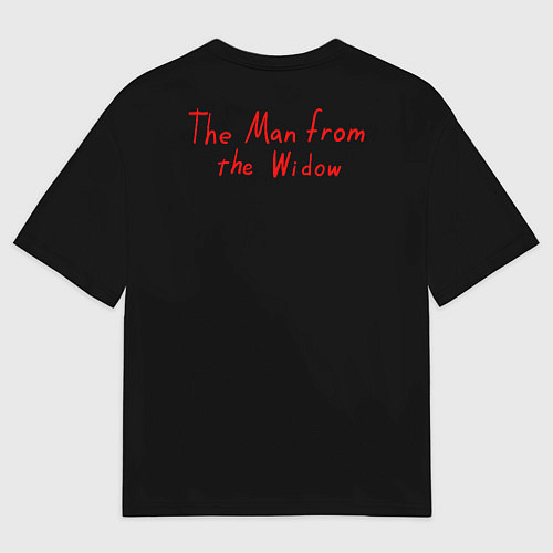 Мужская футболка оверсайз Лицо человека / 3D-принт – фото 2