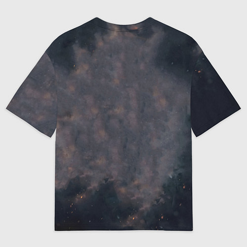 Мужская футболка оверсайз STALKER Боец Долга / 3D-принт – фото 2