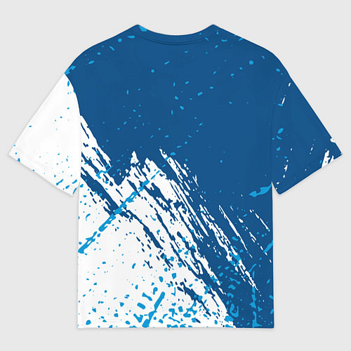 Мужская футболка оверсайз Mazda - краска / 3D-принт – фото 2