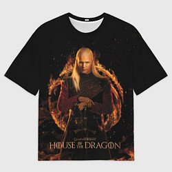 Футболка оверсайз мужская Дом Дракона Принц Деймон Таргариен, цвет: 3D-принт