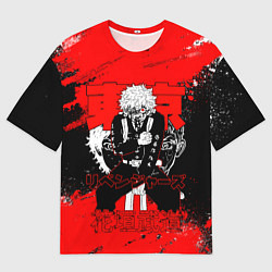 Мужская футболка оверсайз Такемичи Ханагаки : Токийские мстители