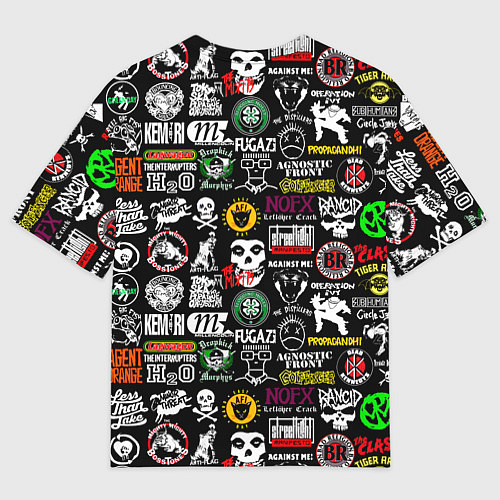 Мужская футболка оверсайз Inscriptions in English quotes / 3D-принт – фото 2