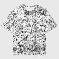 Мужская футболка оверсайз Trypophilia