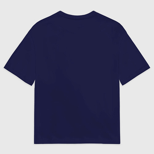 Мужская футболка оверсайз Объёмный каркас человека - геометрия / 3D-принт – фото 2