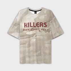 Мужская футболка оверсайз Run For Cover Workout Mix - The Killers