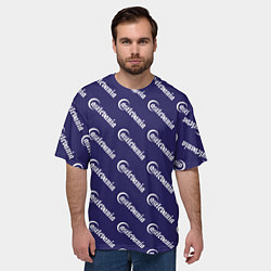 Футболка оверсайз мужская Кастлвания узор, цвет: 3D-принт — фото 2