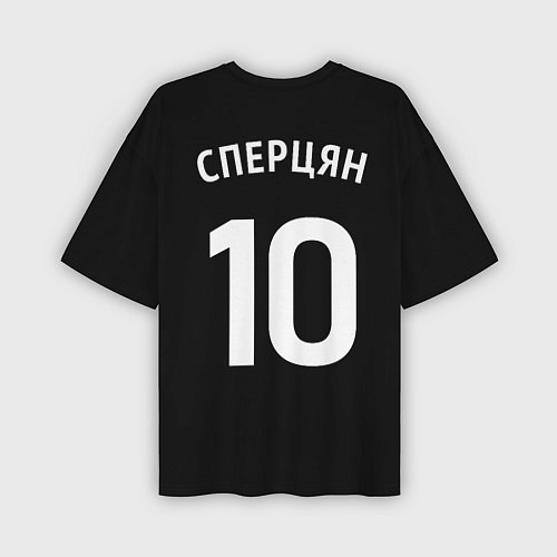Мужская футболка оверсайз Сперцян Краснодар форма 20222023 / 3D-принт – фото 2