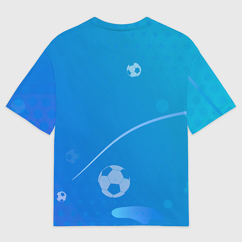 Мужская футболка оверсайз Psg абстракция спорт / 3D-принт – фото 2