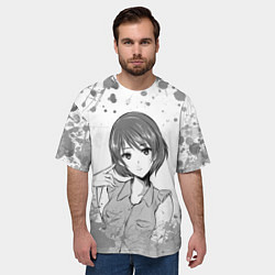 Футболка оверсайз мужская Rui Tachibana art, цвет: 3D-принт — фото 2