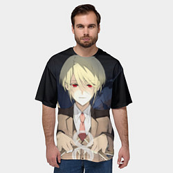 Футболка оверсайз мужская Луис Джеймс Мориарти, цвет: 3D-принт — фото 2