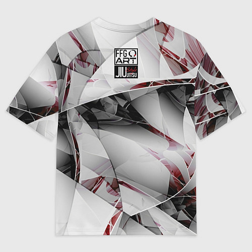 Мужская футболка оверсайз Grappling M1 / 3D-принт – фото 2