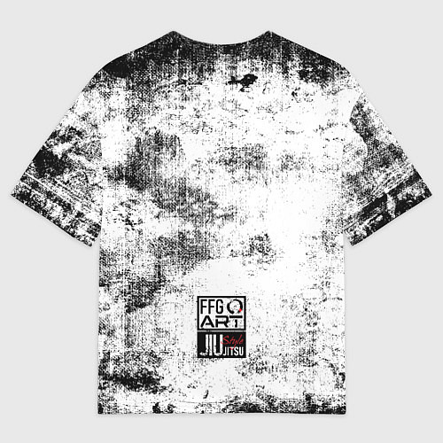 Мужская футболка оверсайз Jiu-Jitsu Grang / 3D-принт – фото 2
