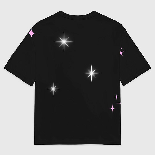 Мужская футболка оверсайз Надпись / 3D-принт – фото 2