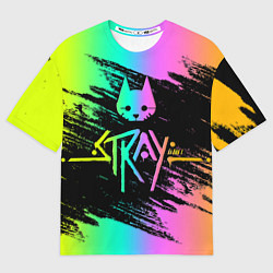Мужская футболка оверсайз Stray gradient