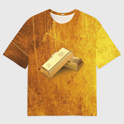 Футболка оверсайз мужская The Gold, цвет: 3D-принт