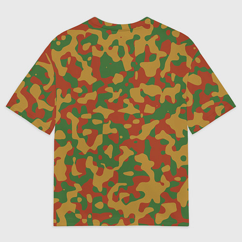 Мужская футболка оверсайз Камуфляж WW2 German / 3D-принт – фото 2