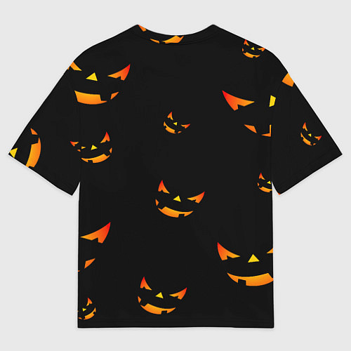 Мужская футболка оверсайз Забавная рожица / 3D-принт – фото 2