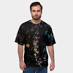 Футболка оверсайз мужская Magic Foliage, цвет: 3D-принт — фото 2