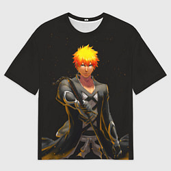 Мужская футболка оверсайз Блич - Blood war