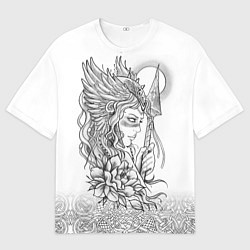 Футболка оверсайз мужская Фрейя, цвет: 3D-принт