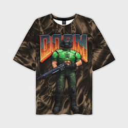 Мужская футболка оверсайз DOS DOOM - Doomguy