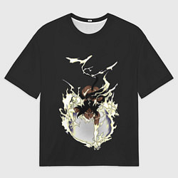 Мужская футболка оверсайз Йоруичи Шихоин Неко