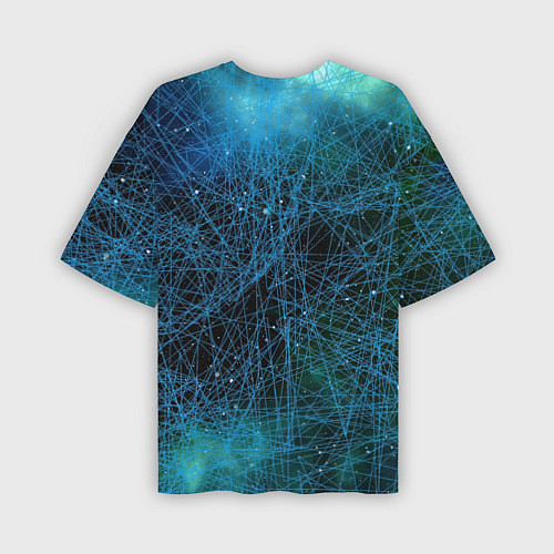 Мужская футболка оверсайз Мета вселенная / 3D-принт – фото 2
