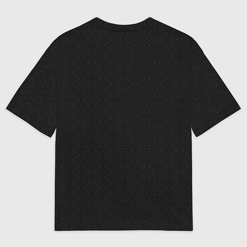 Мужская футболка оверсайз Rabbit with flower, chinese new year / 3D-принт – фото 2