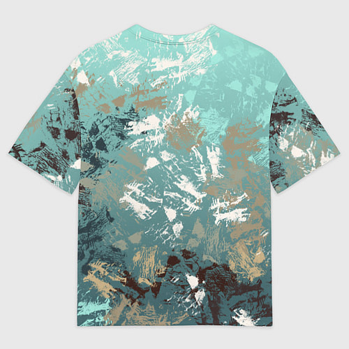 Мужская футболка оверсайз Енот в стиле стимпанк / 3D-принт – фото 2