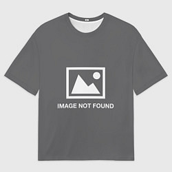 Мужская футболка оверсайз Image not found