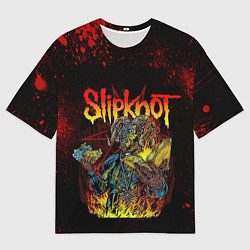 Футболка оверсайз мужская Slipknot Monster, цвет: 3D-принт