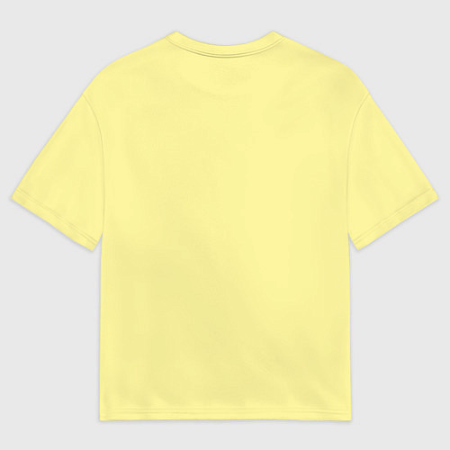 Мужская футболка оверсайз Радужные друзья: Синий и Розовая / 3D-принт – фото 2