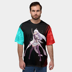 Футболка оверсайз мужская Курэха Крайлет арт, цвет: 3D-принт — фото 2