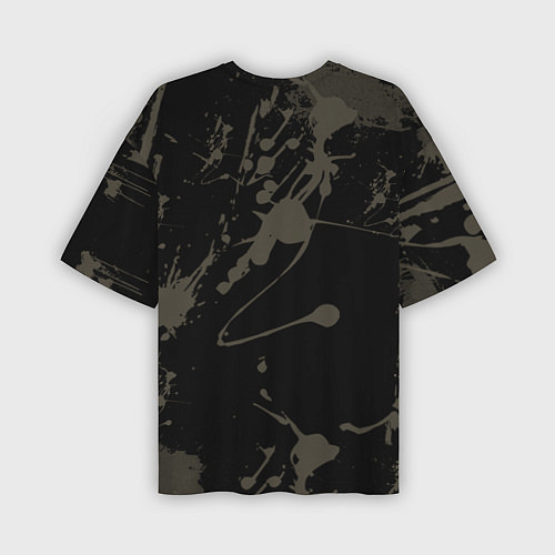 Мужская футболка оверсайз Slipknot dark satan / 3D-принт – фото 2