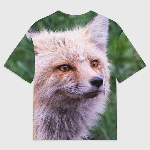 Мужская футболка оверсайз Лисa / 3D-принт – фото 2