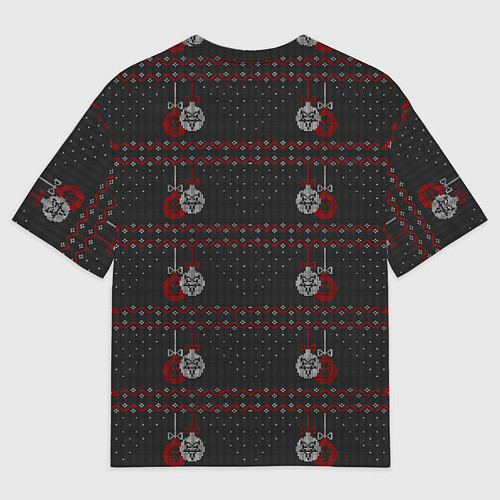 Мужская футболка оверсайз Дайте мне нормальный год! / 3D-принт – фото 2