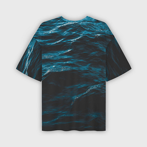 Мужская футболка оверсайз Глубокое море / 3D-принт – фото 2