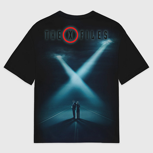 Мужская футболка оверсайз X - Files / 3D-принт – фото 2