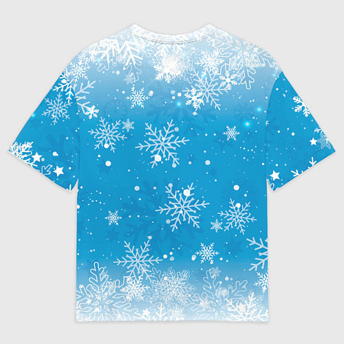 Мужская футболка оверсайз Зайчик с морковкой 2023 / 3D-принт – фото 2