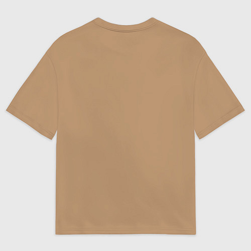 Мужская футболка оверсайз Кролик в костюме с подарком / 3D-принт – фото 2