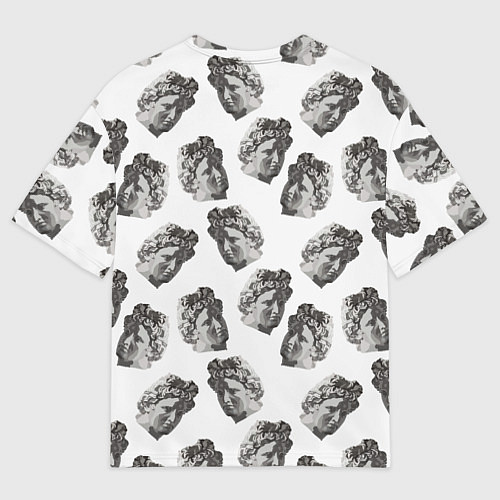 Мужская футболка оверсайз Аполлон - паттерн / 3D-принт – фото 2