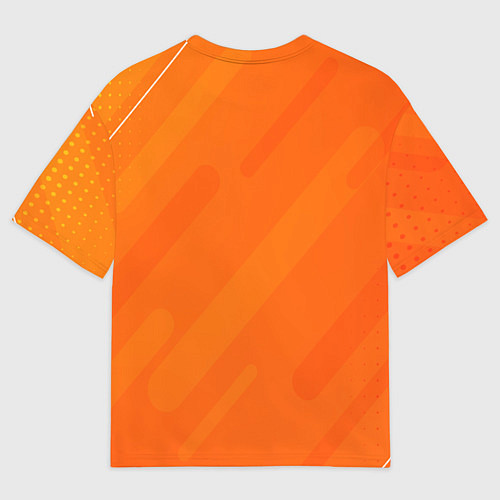 Мужская футболка оверсайз Кролик любит тебя / 3D-принт – фото 2