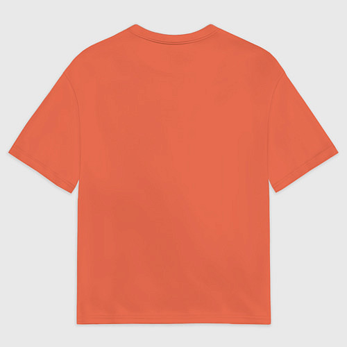 Мужская футболка оверсайз Ланга на ступеньках / 3D-принт – фото 2