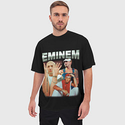 Футболка оверсайз мужская Eminem Slim Shady, цвет: 3D-принт — фото 2