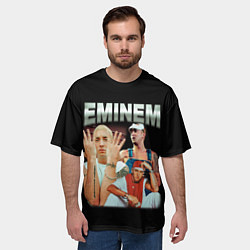 Футболка оверсайз мужская Eminem Slim Shady, цвет: 3D-принт — фото 2