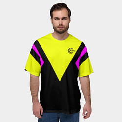 Футболка оверсайз мужская FIRM прямиком из восьмидесятых, цвет: 3D-принт — фото 2