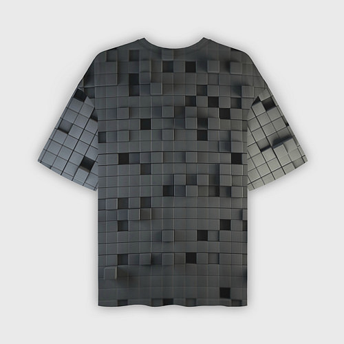 Мужская футболка оверсайз Minecraft - character - video game / 3D-принт – фото 2