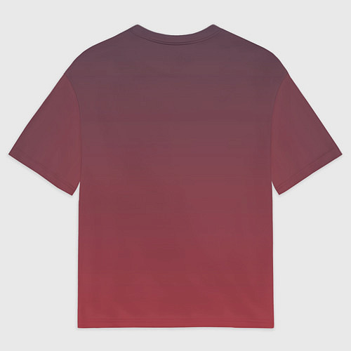 Мужская футболка оверсайз Дъяволщина / 3D-принт – фото 2