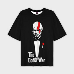 Мужская футболка оверсайз God of war - Кратос отец войны